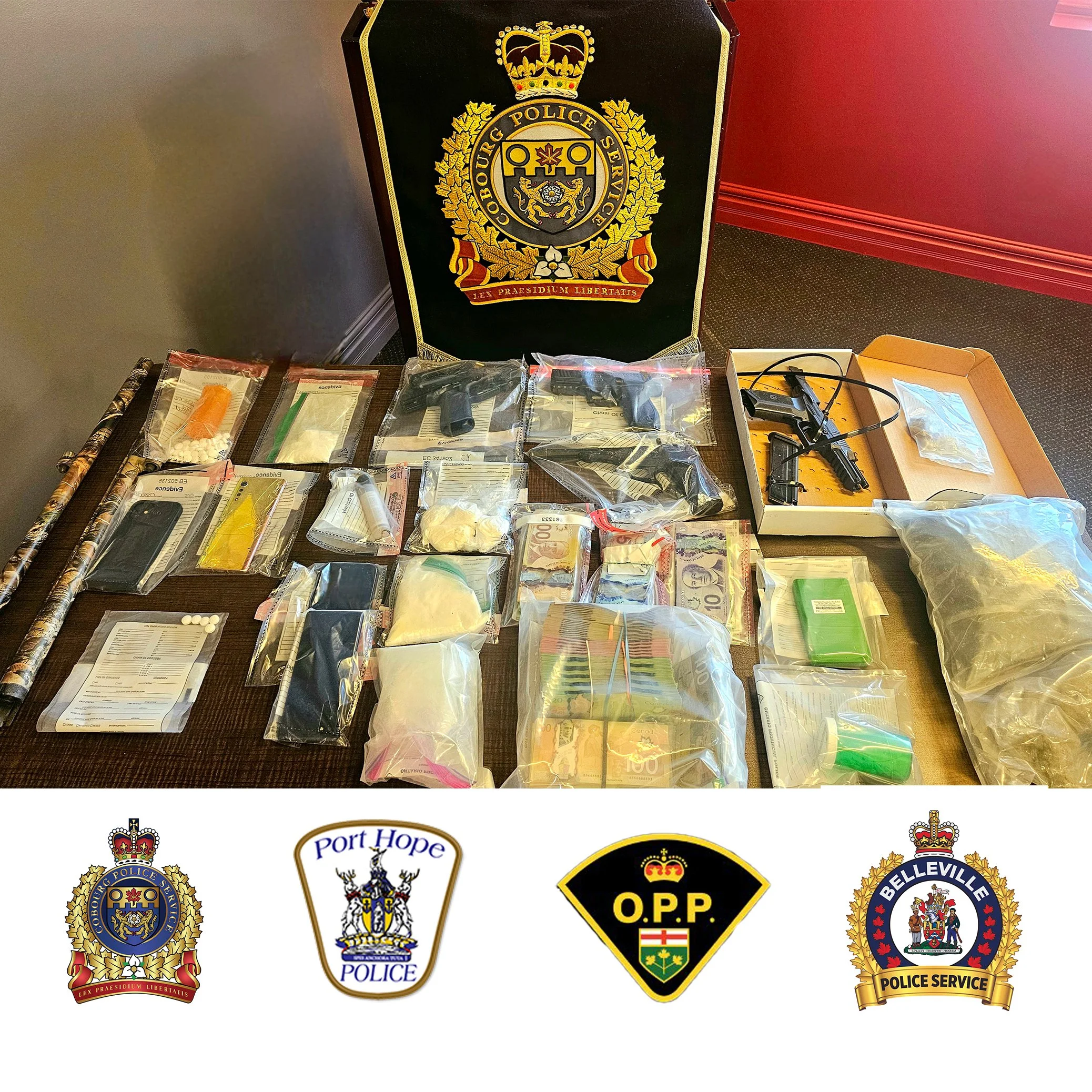 Eight people charged in major drug bust