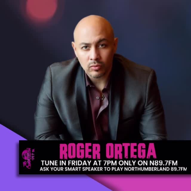 Get ready, Northumberland
This Friday on The Commission Show (Northumberland 89.7 FM), we’ve got a superstar joining us: R&B/pop powerhouse Roger Ortega (known professionally as RO), and you absolutely don’t want to miss it!
Roger h