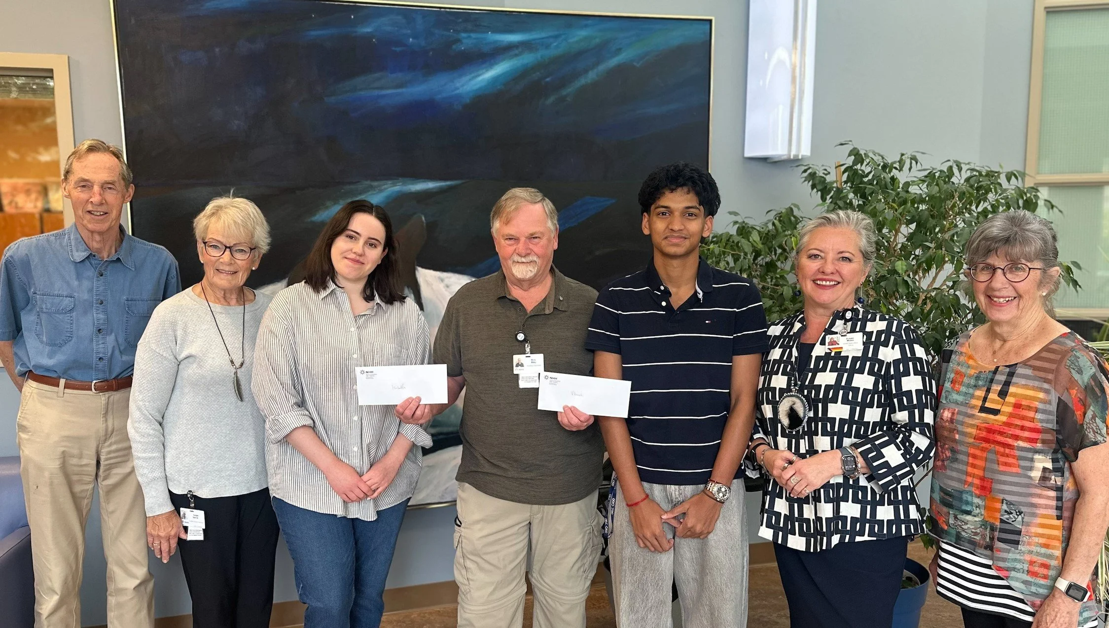 This year's Dixie Mikel Scholarships have been awarded to two young Northumberland Hills Hospital volunteers