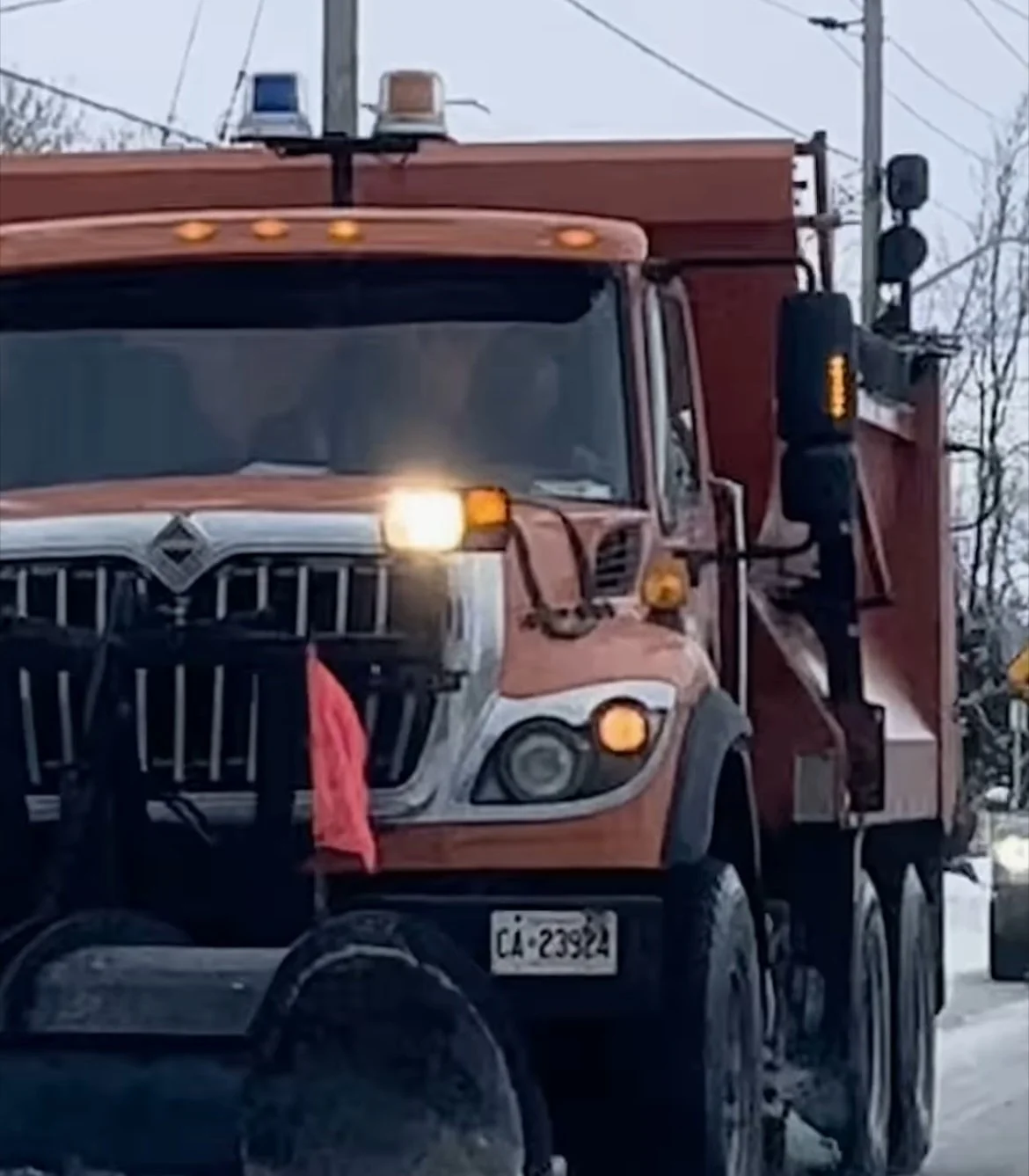 County deals with salt shortage