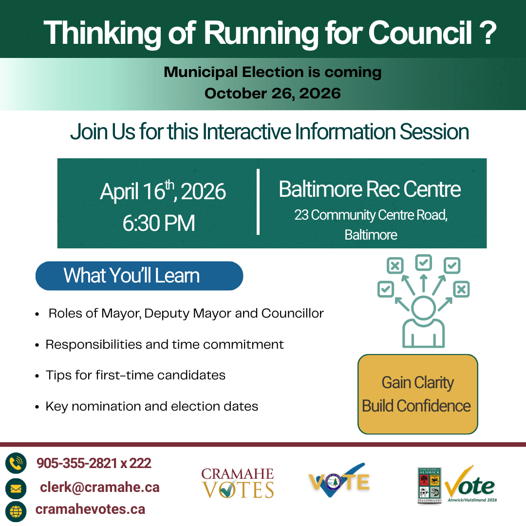 Attention, potential council candidates