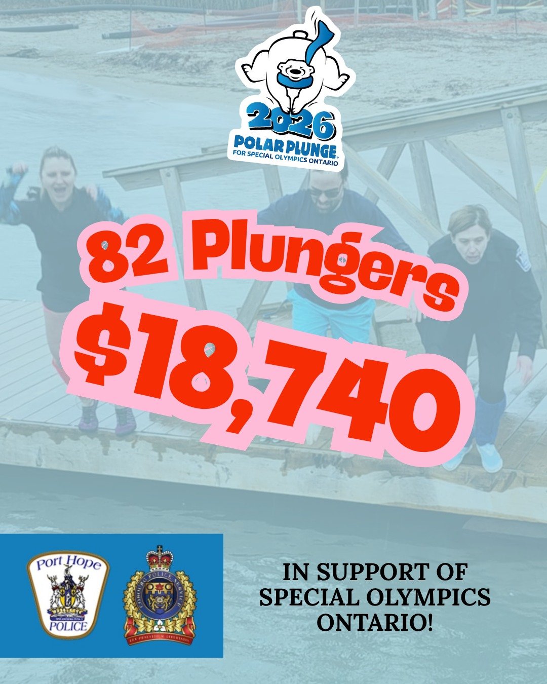Polar Plunge results are out