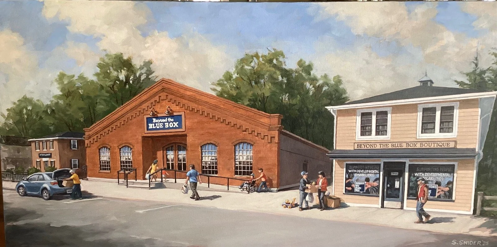 Beyond the Blue Box rebuild begins – with certain impacts