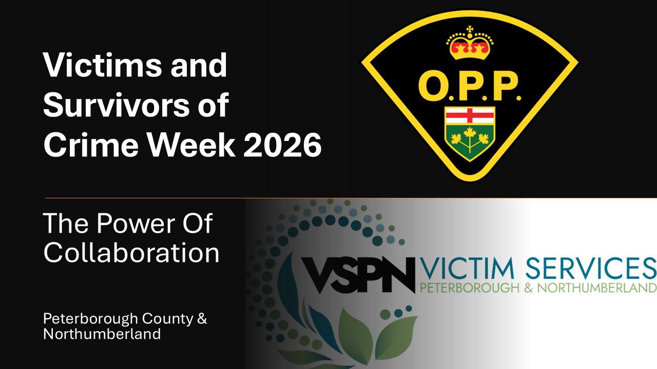 OPP Supports Community Training During Victims and Survivors of Crime Week