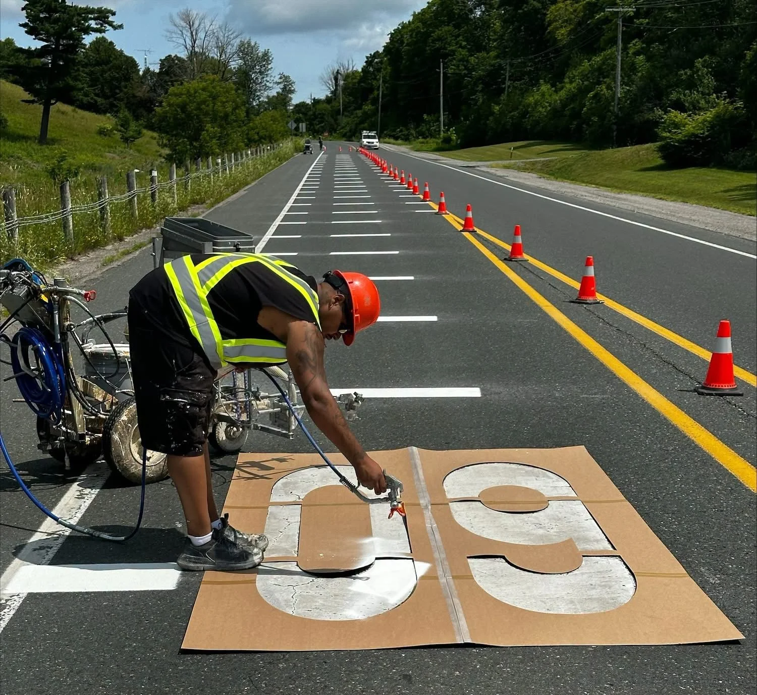 County launches annual line-painting season