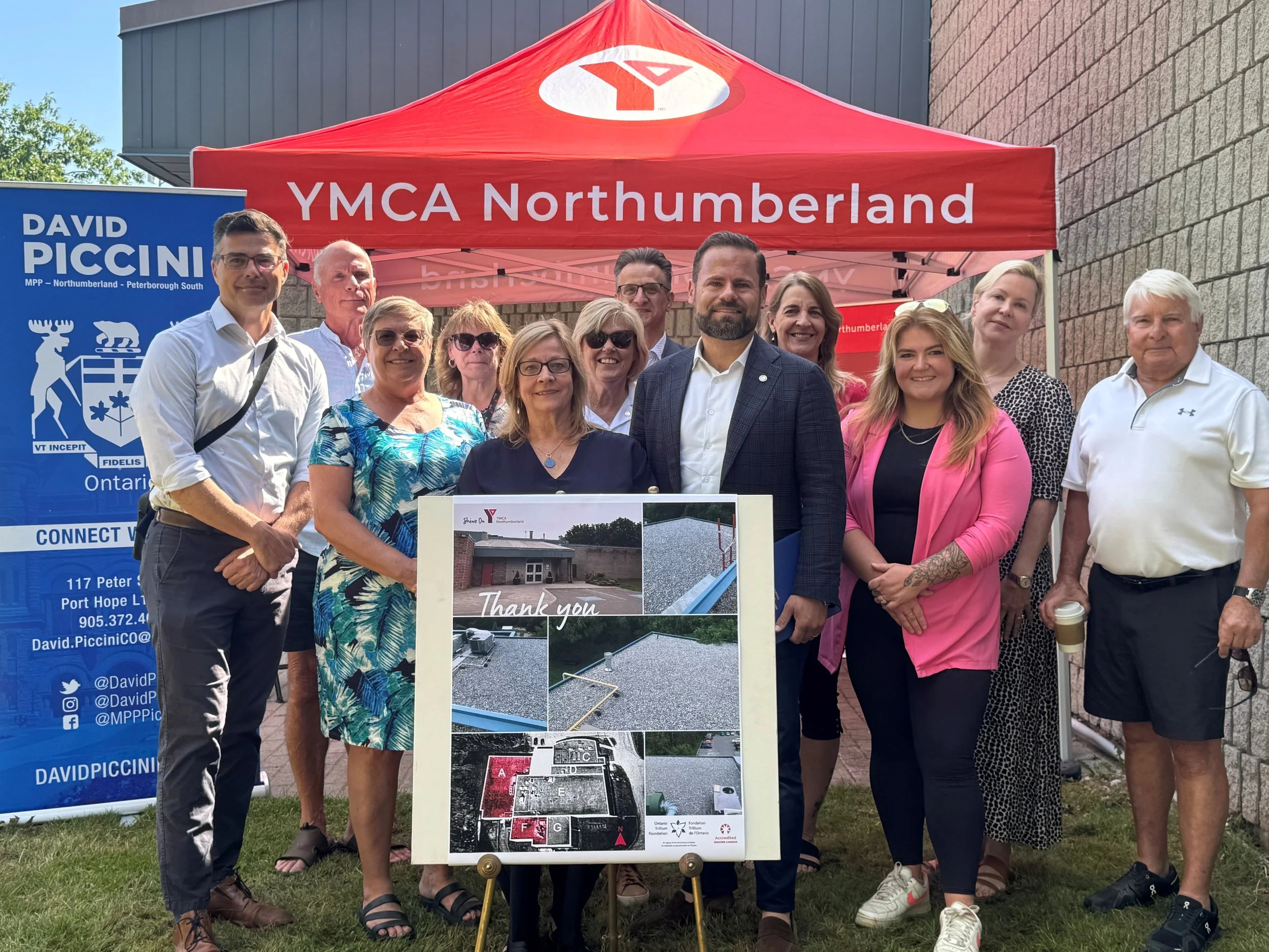 Raising the roof at the Cobourg YMCA