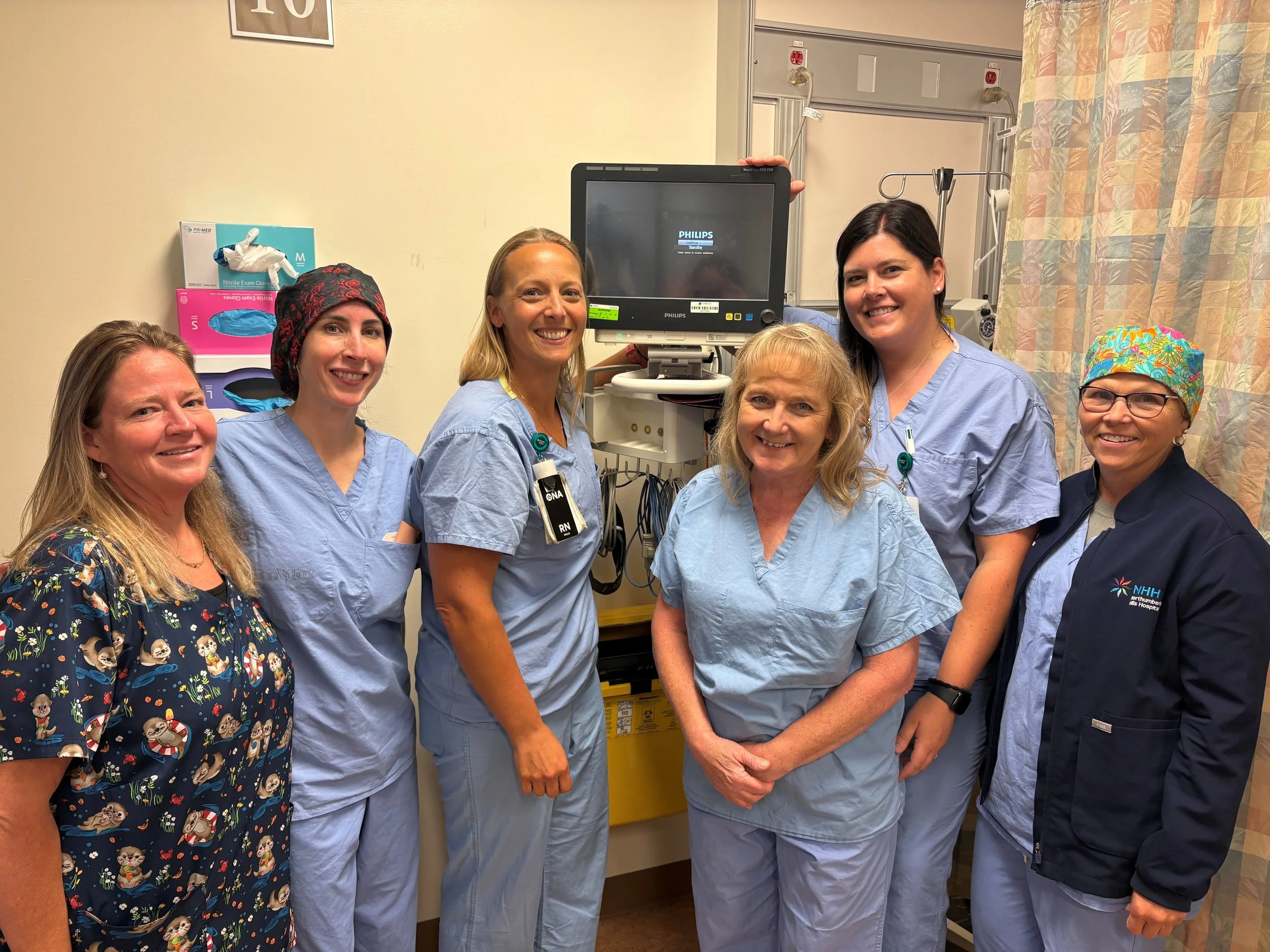 Anonymous donors get the ball rolling on Northumberland Hills Hospital cardiac monitors