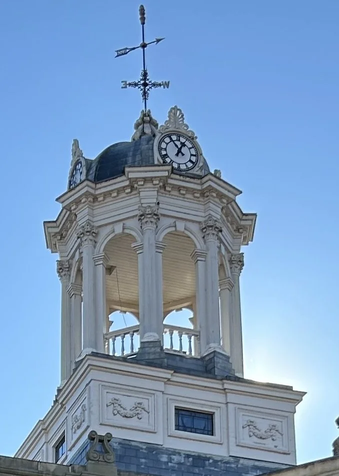 Victoria Hall clock tower work begins