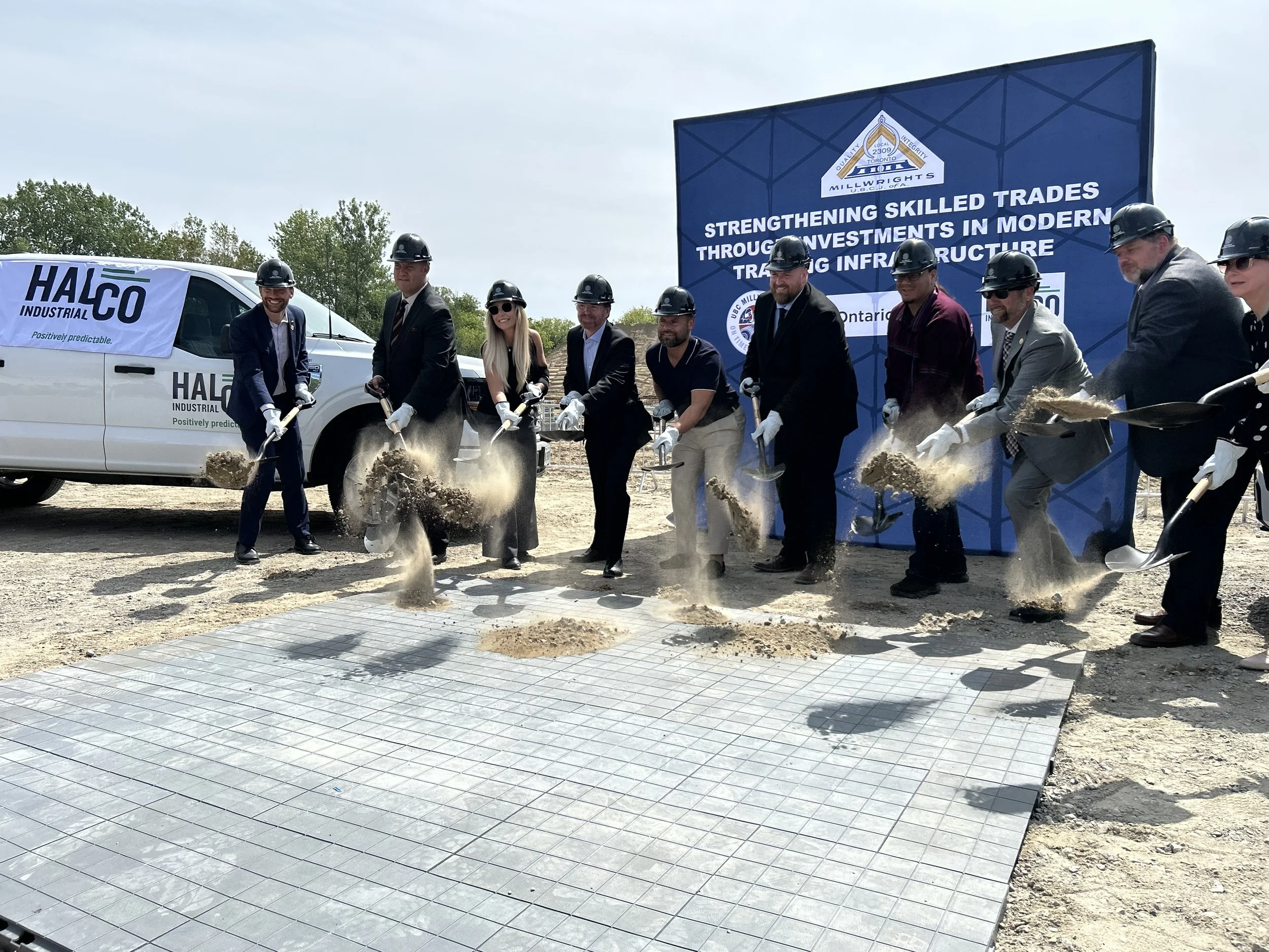 Ground breaks on new millwright training centre in Port Hope