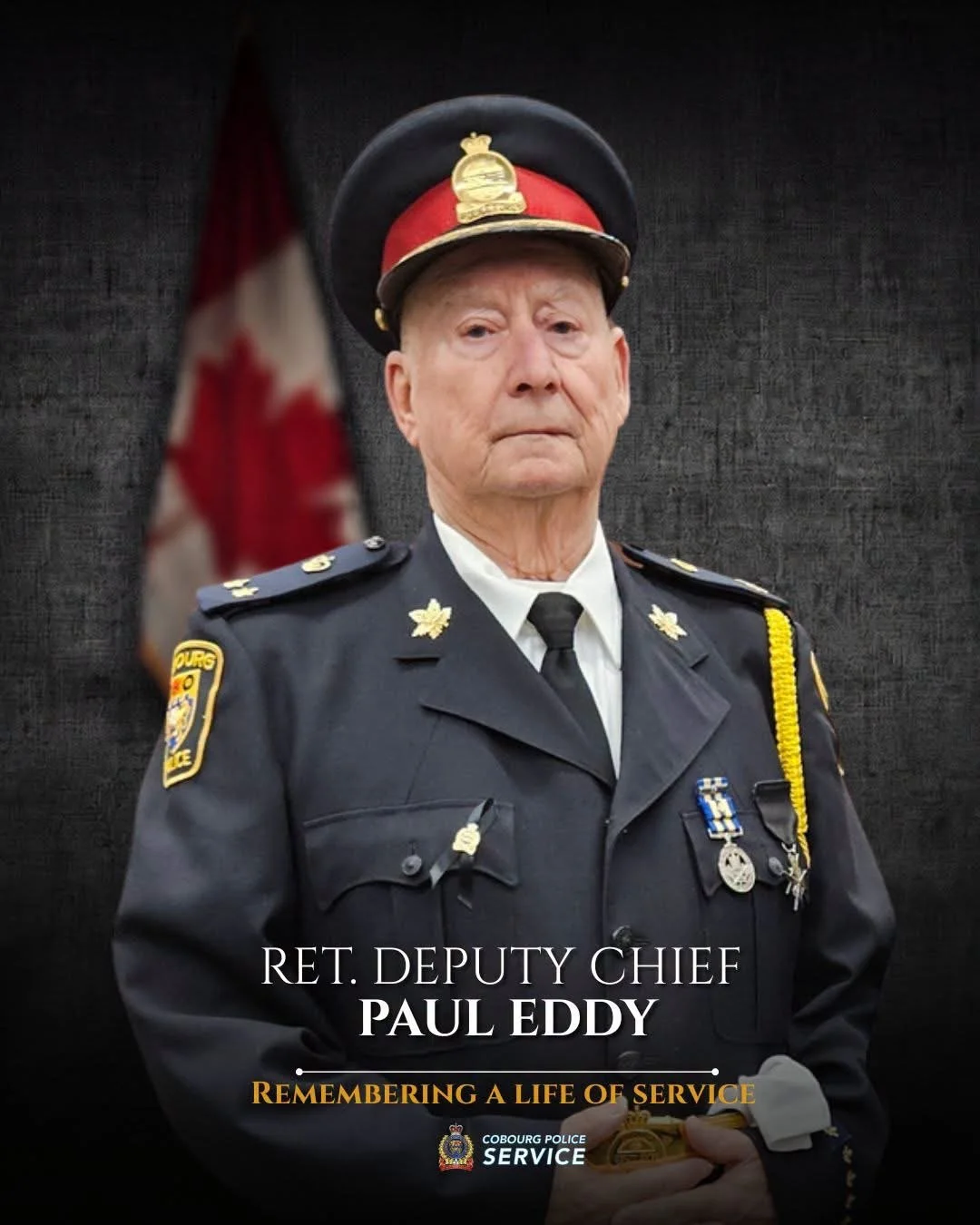 Cobourg to lower flags in honour of former deputy police chief