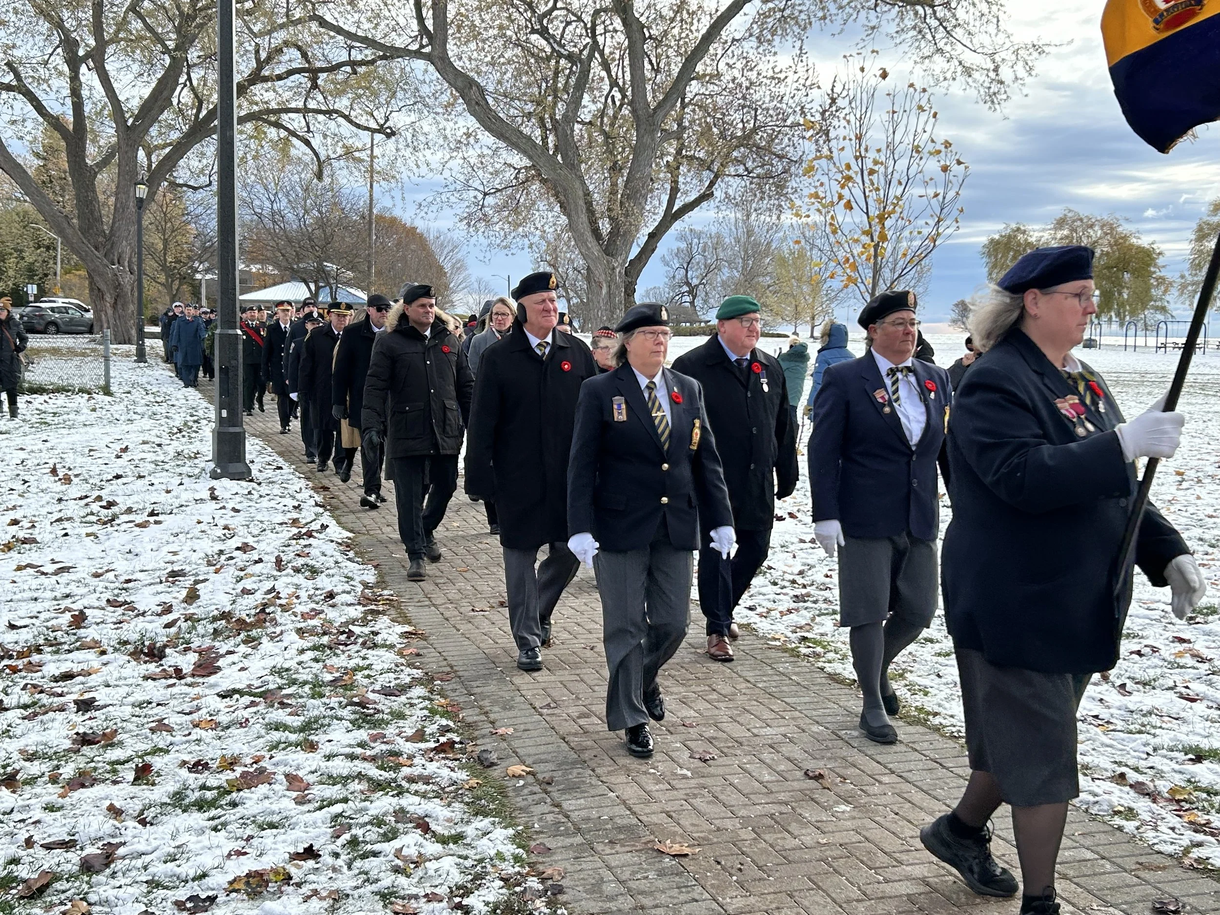 Port Hope Legion Remembrance events include helicopter landing