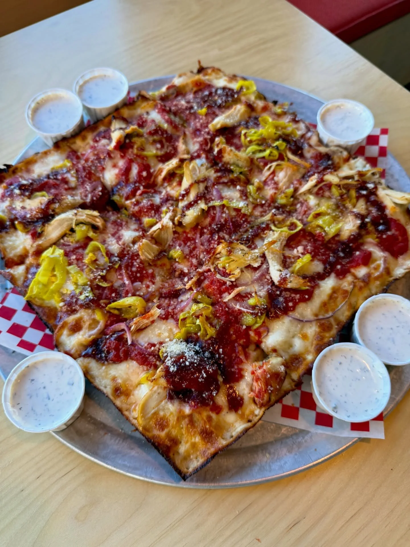 BBQ Chicken + Ranch (naturally)! Grab one in Beaverton while it&rsquo;s still on special&hellip; Happy Friday!