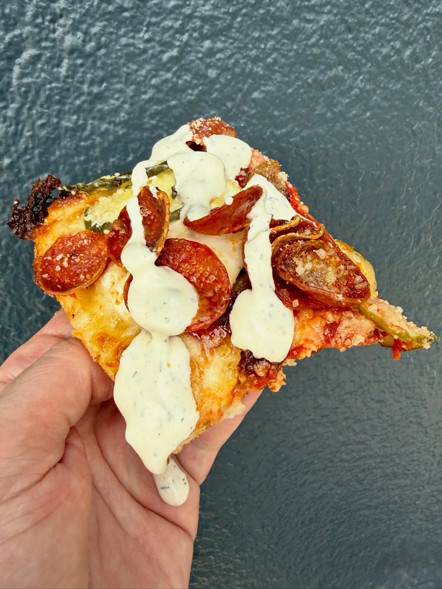 Drizzle drizzle, baby! Drizzle drizzle!