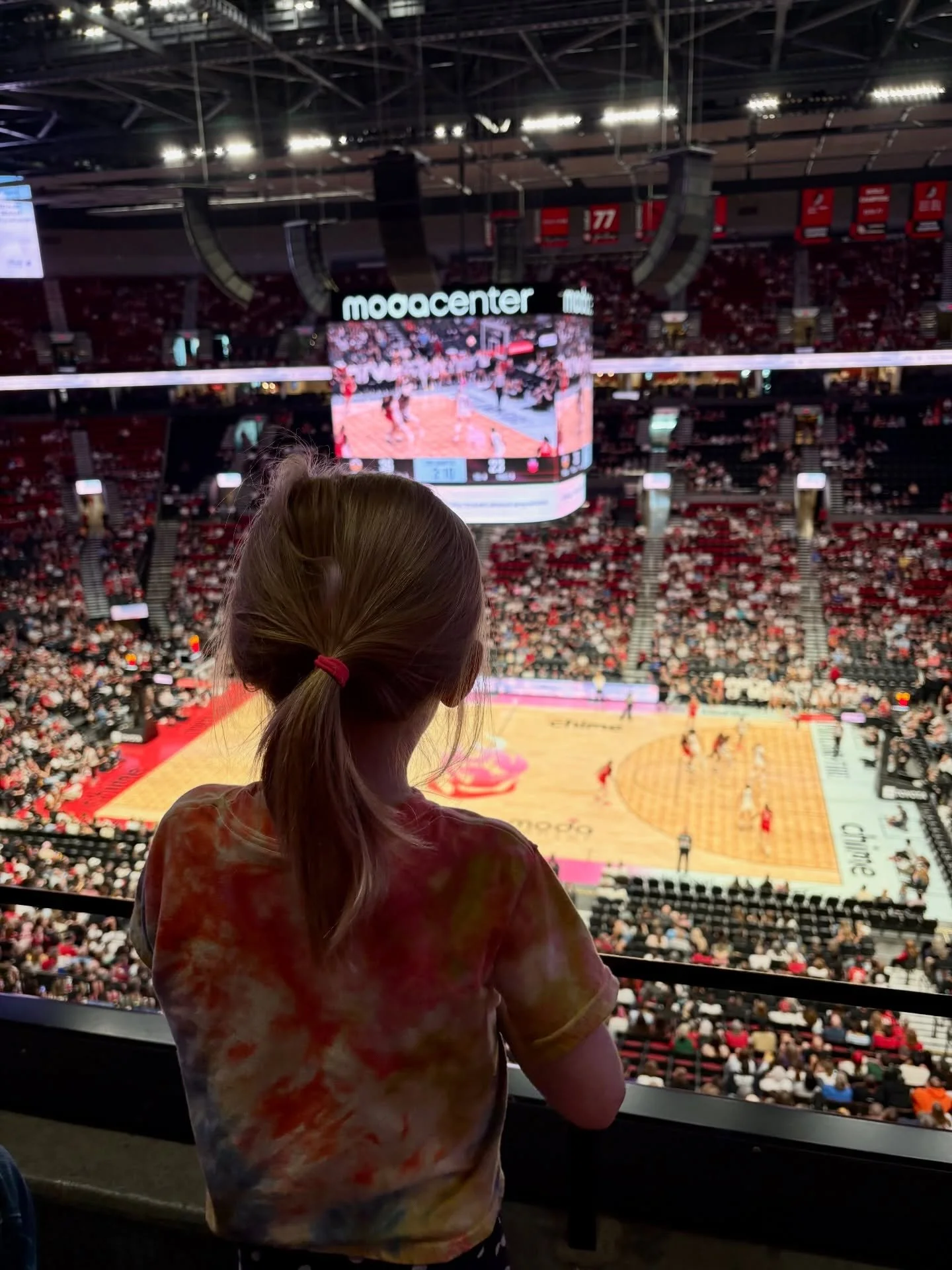 GO FIRE! Last night we took our kids to see the @portlandfirewnba and it was an absolute blast. We sling slices and full pies on both the 100 and 300 levels, and are so excited to be a part, in a small way, in this legendary season in Rip City sports