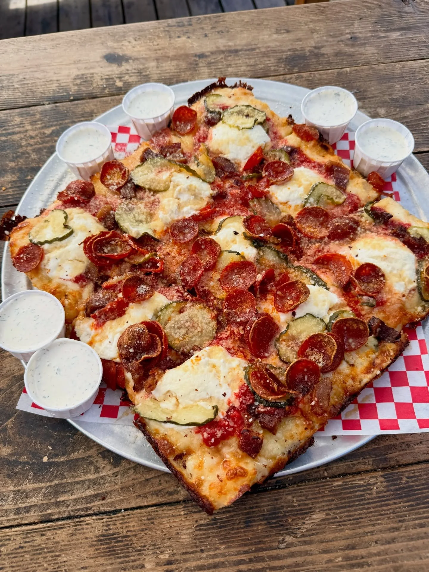 WILD FACT: Friday is the most popular day of the week to eat pizza, with roughly 43% of Americans reporting it as their top choice for ordering or eating pizza. We can dig that!