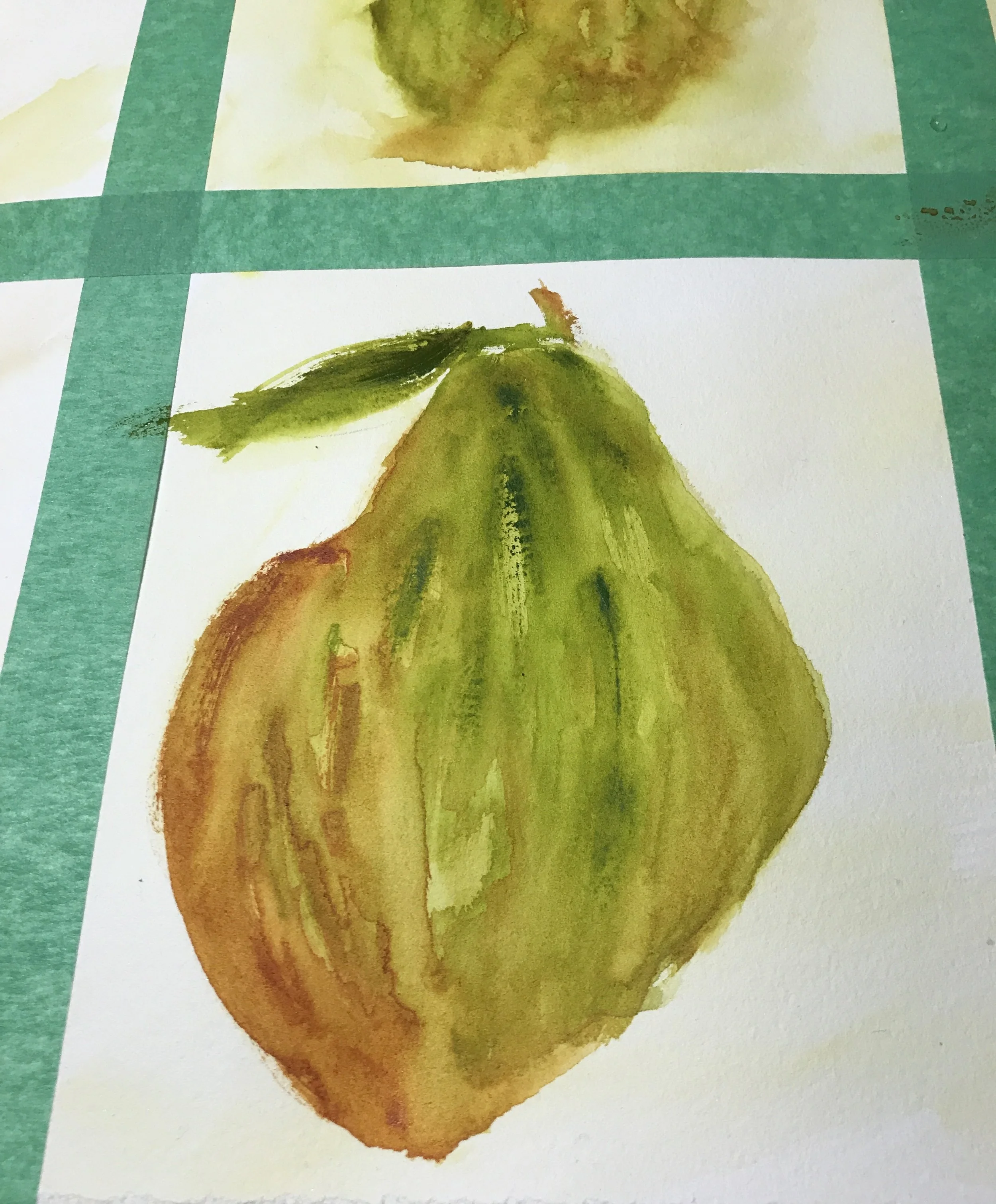 Painting Pears Exercise