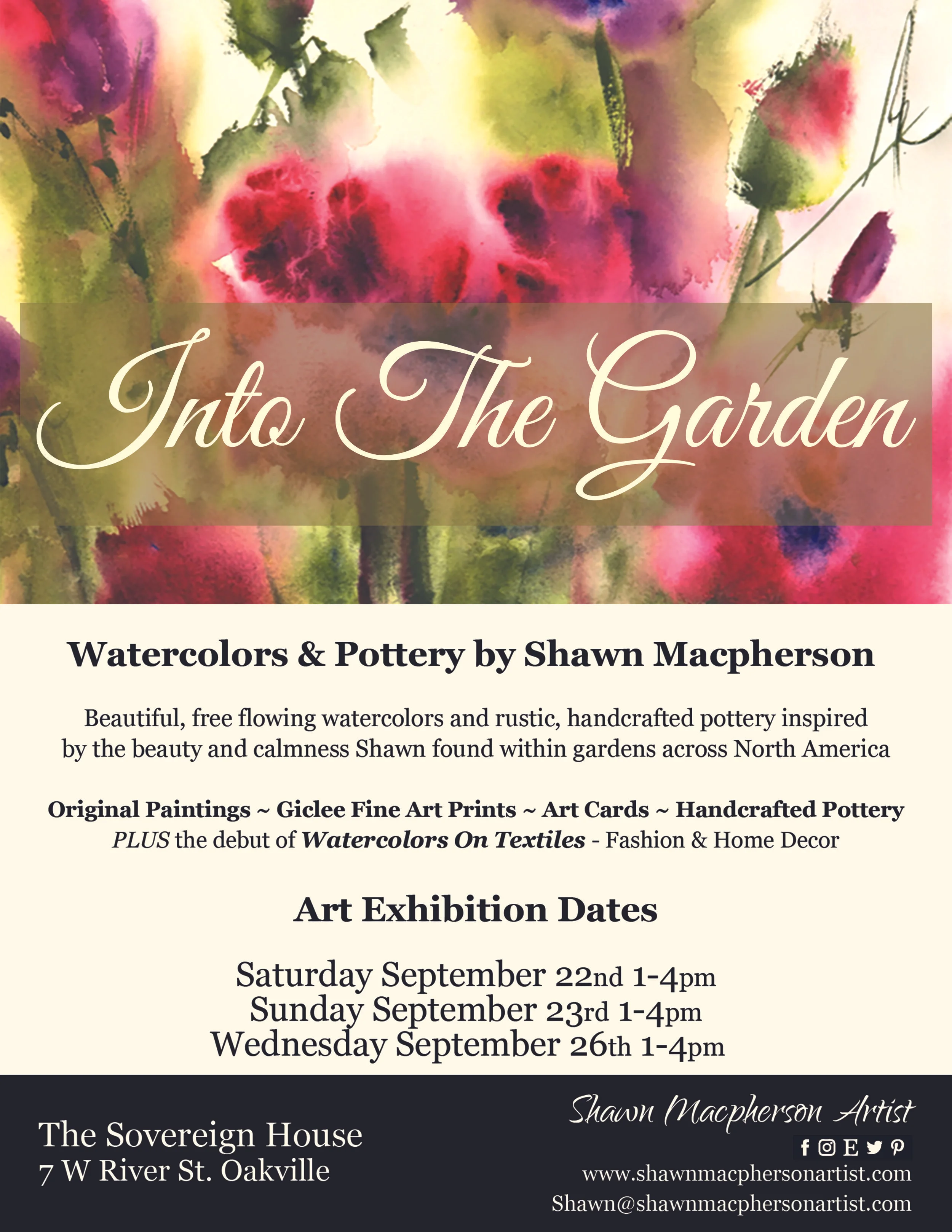 Into The Garden - September Art Show