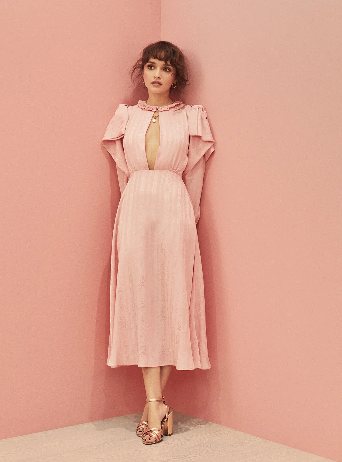 olivia cooke pink dress Olivia Cooke Portrait — SATY + PRATHA