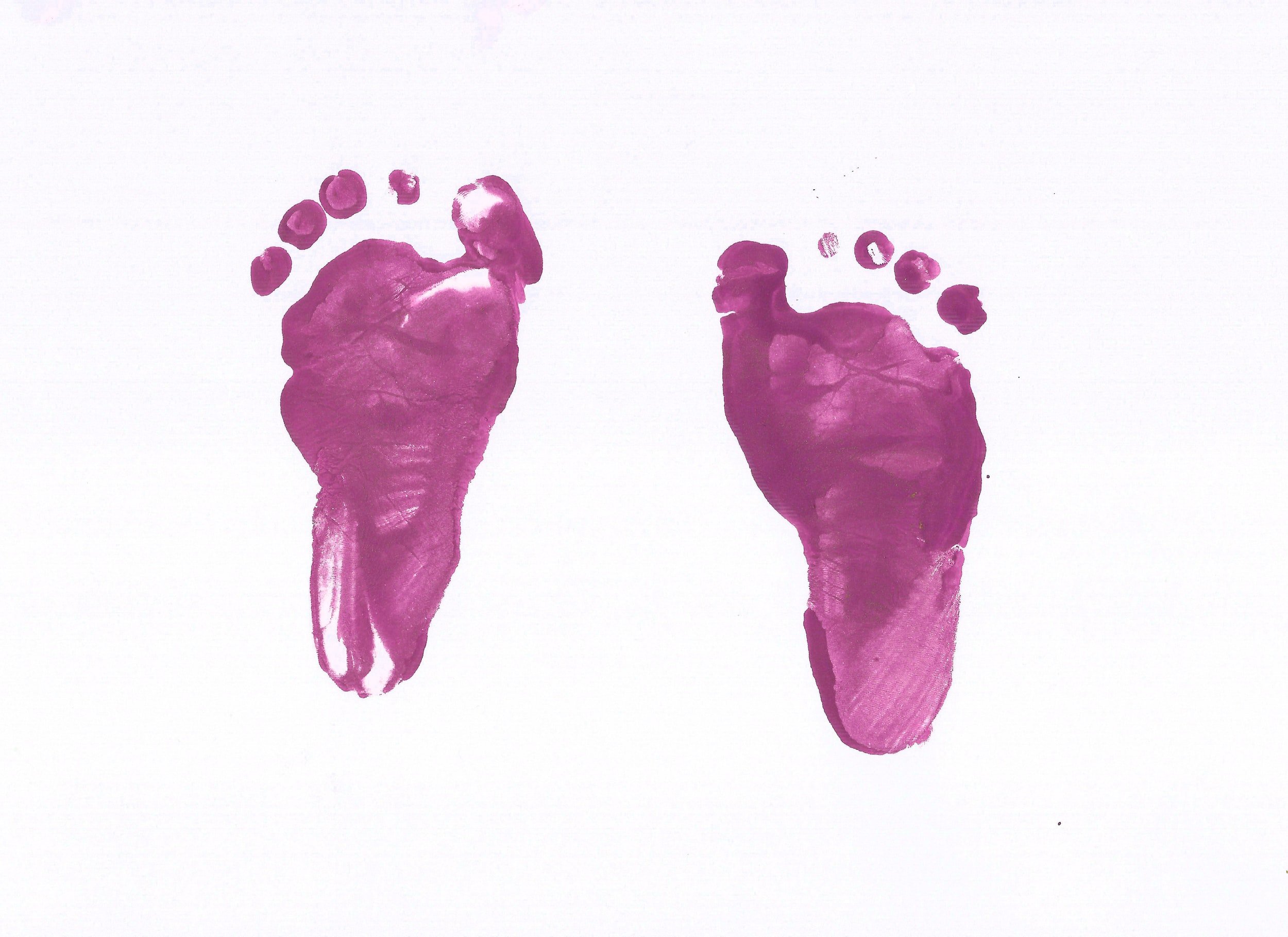 mother's day footprint craft