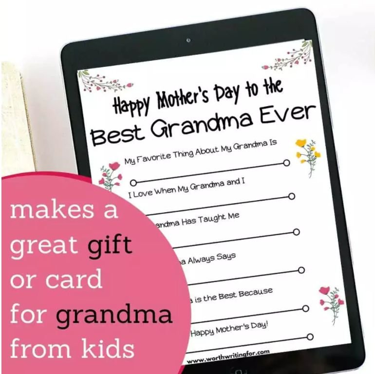 mother's day craft for grandma