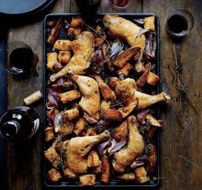 what am i going to make for dinner tonight? How Bout this chicken sheet pan dinner.