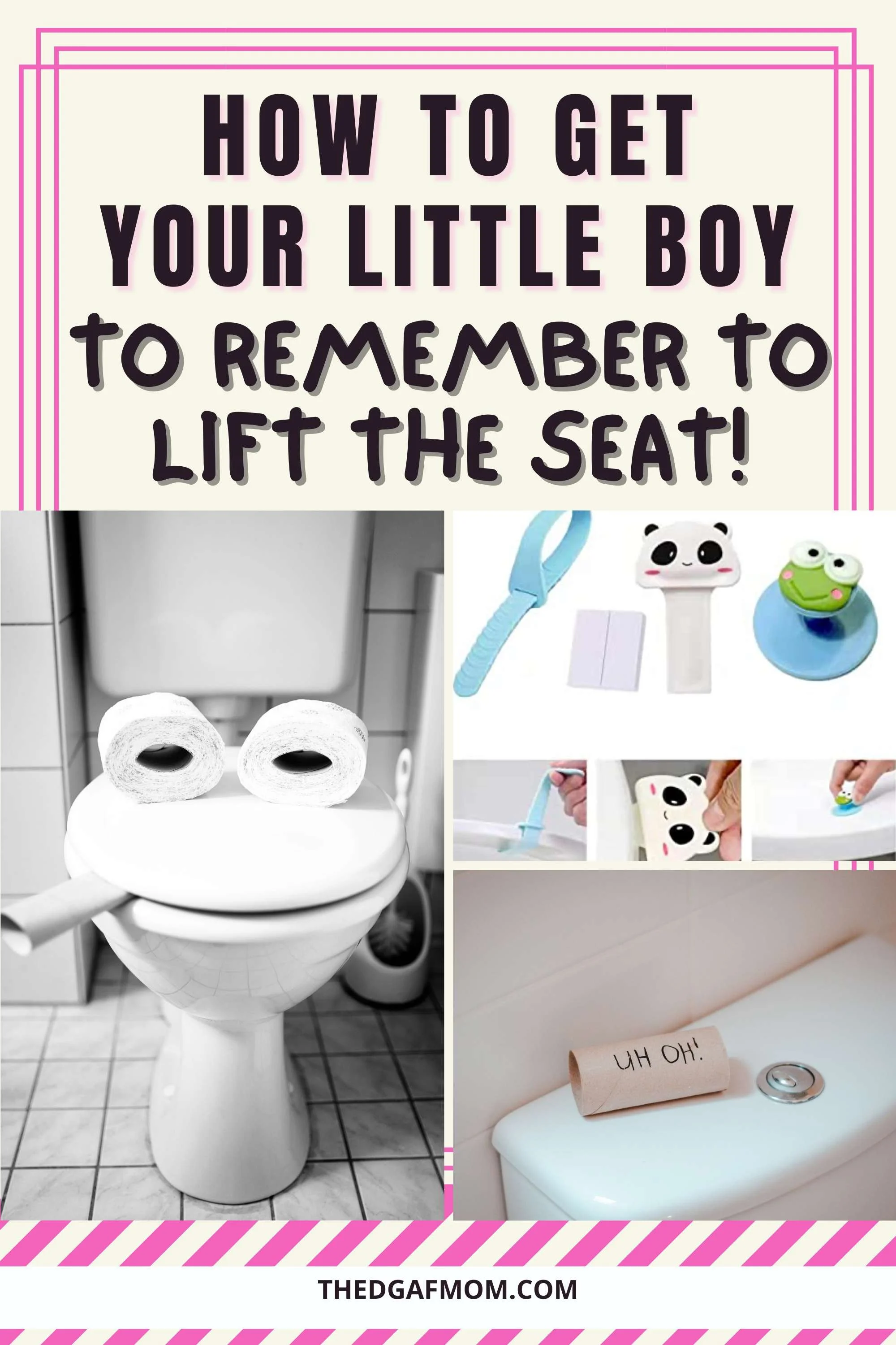 How to Help Little Boys to Lift the Seat — THE DGAF MOM