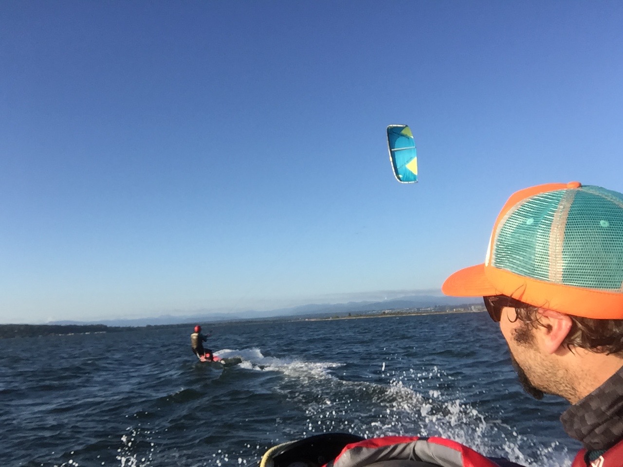 Deep Water Training with Urban Surf Kiteboarding