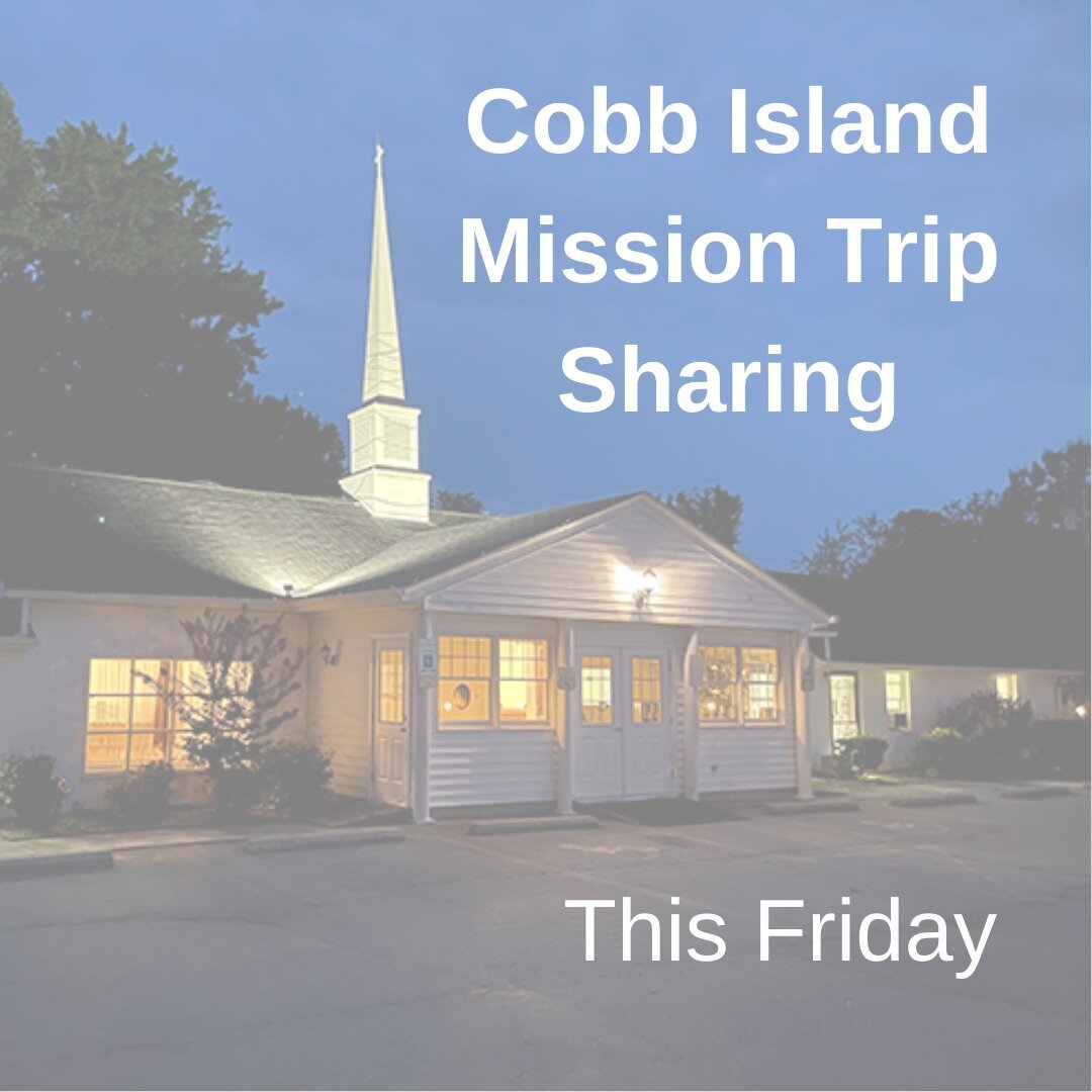 We're Back! After two weeks off, we will be meeting again this Friday at 8pm in Matilda 205, For this week, the students who attended our mission trip last week will be sharing more about it. Please join us as we will have a fun time of games and wor