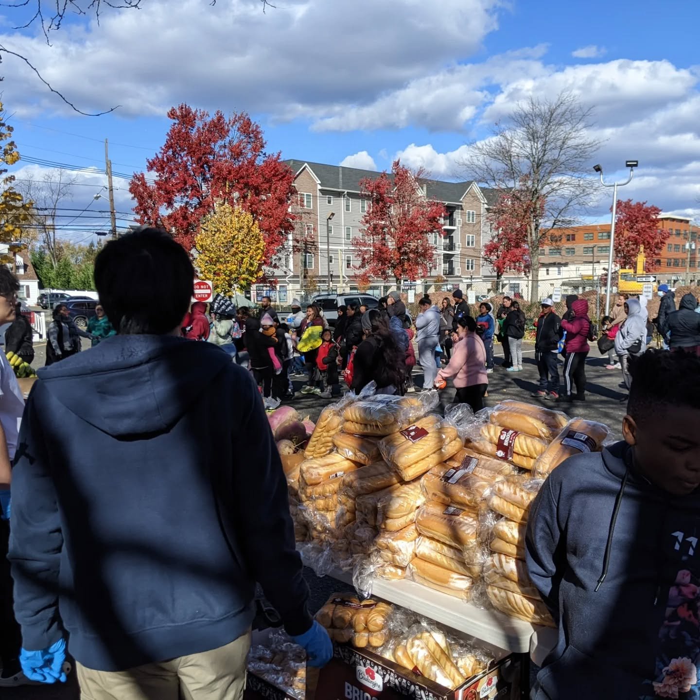 It's been great to be able to partner with our brothers and sisters in Christ, CCUJ, to provide food to our neighbors. Some youth who were off school joined the food giveaway this week, and they helped distribute the coats CCCS donated.