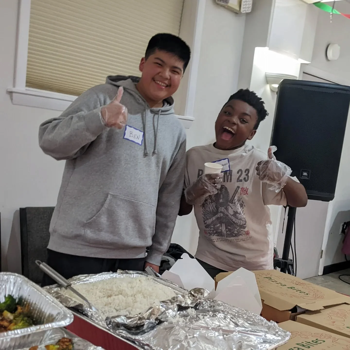 SWAT reps at the CCCS community dinner !!