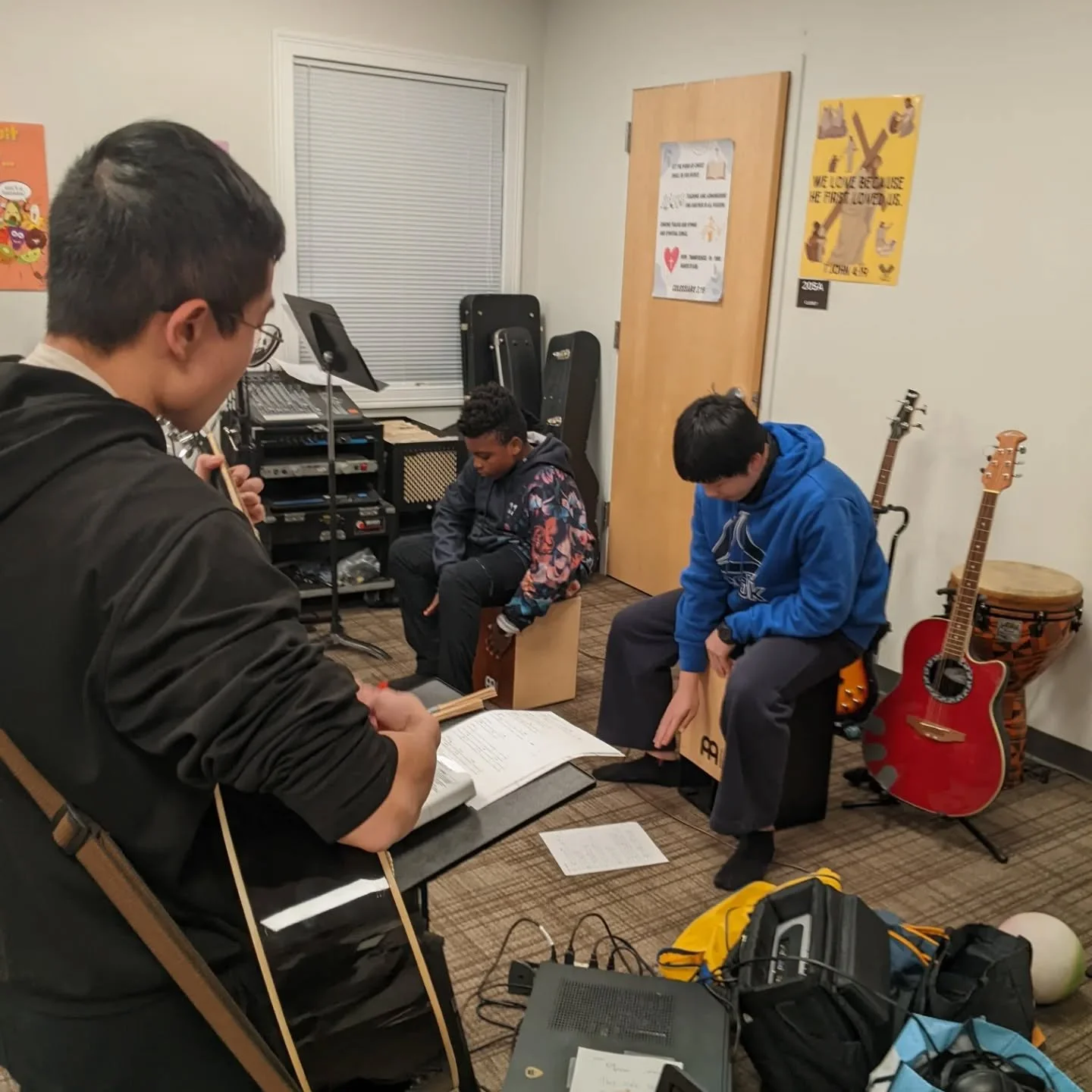 Don't forget, SWAT! Music lessons with Matt on Fridays at 7pm!