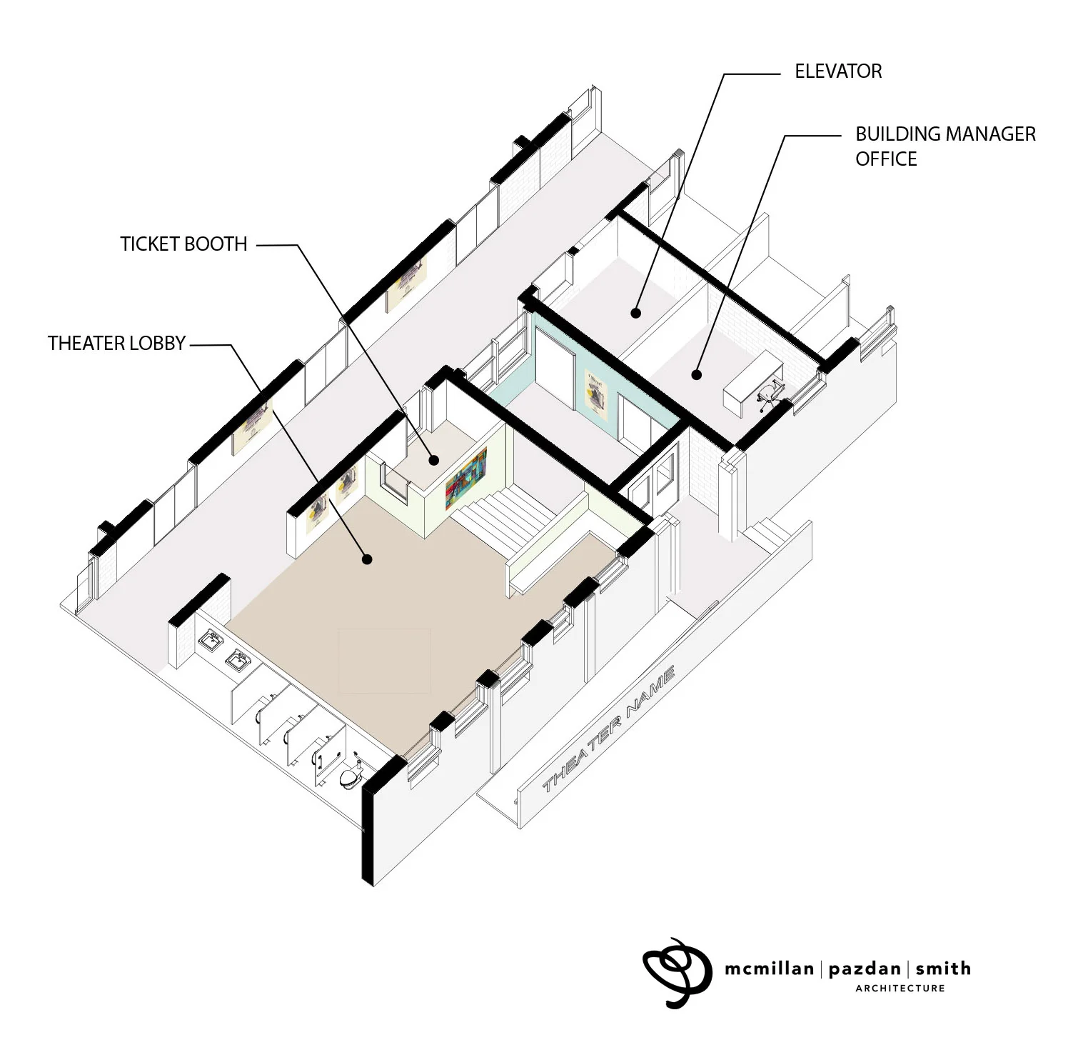 Theatre Entrance off of Success Street