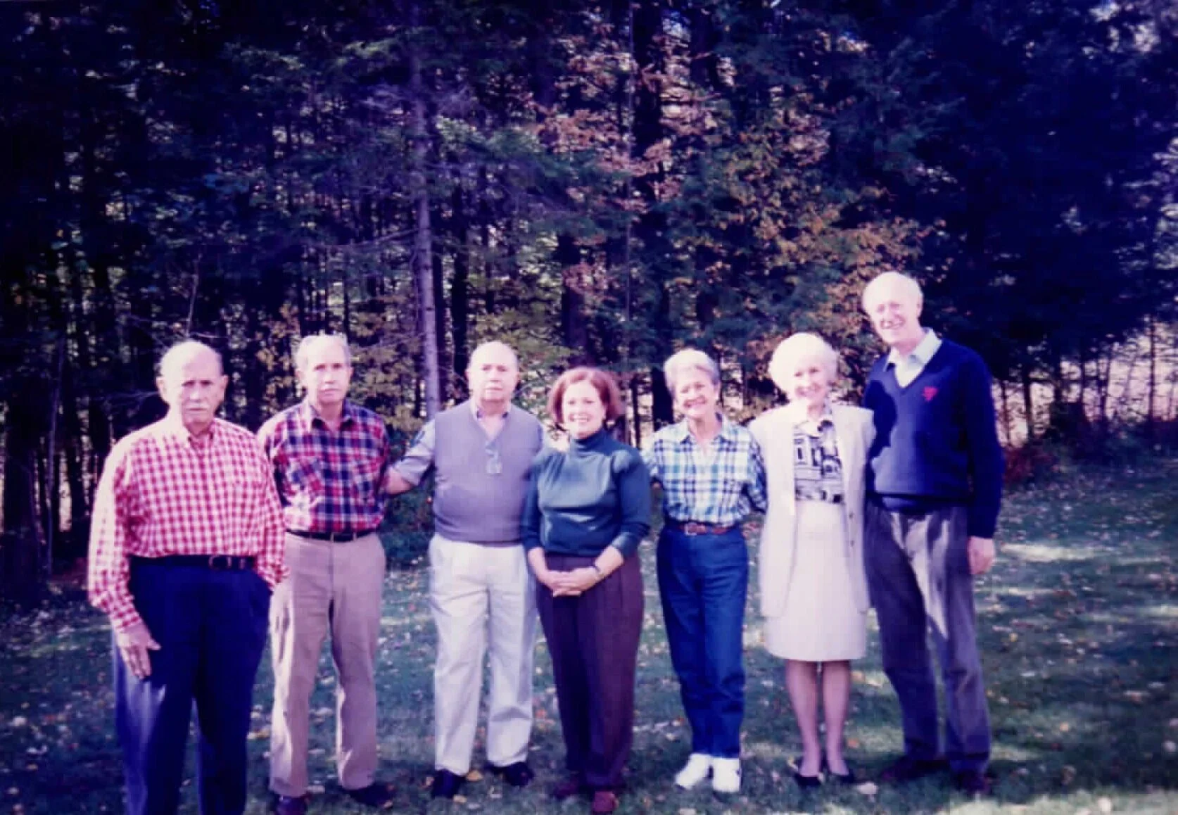 Miguelito, Gonzalo, Alberto, Anita y Cornell President Emeritus Hunter Rawlings y familia.