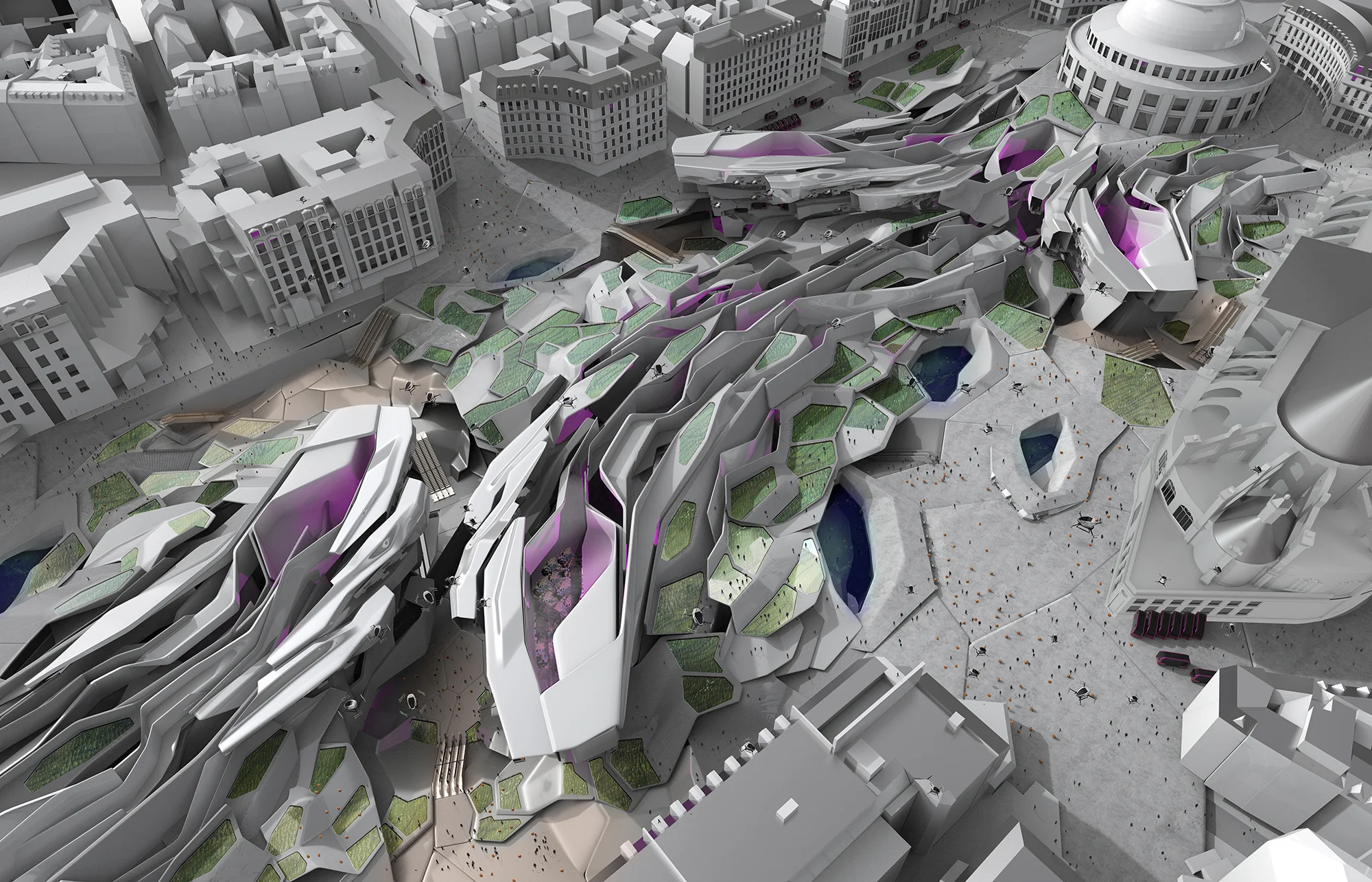 Multifarious Matter: Les Halles 2030