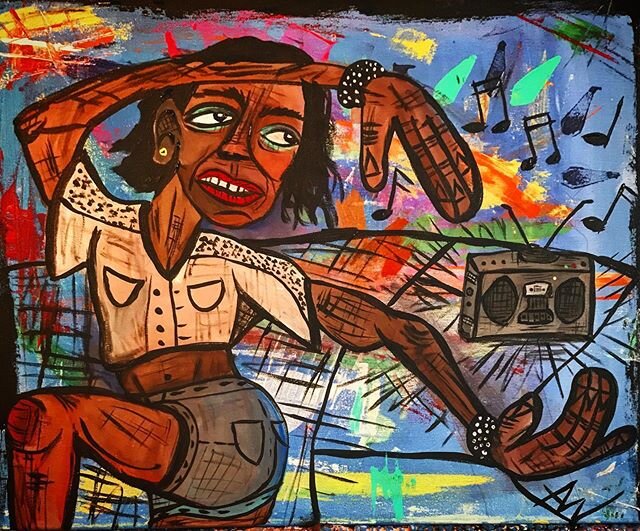 &ldquo;Boom box&rdquo;
.
.
.
.
.
#abstractart #abstractexpressionism #abstractpainting #expressionism #emergingartist #emergingart #acrylicpainting #acrylic #characterdesign #minneapolisartist #paintingoftheday #paintingofinstagram #paintnight #artis