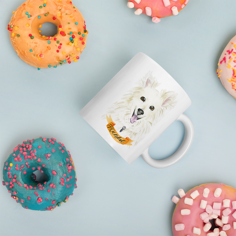 Custom Watercolor Pet Mug