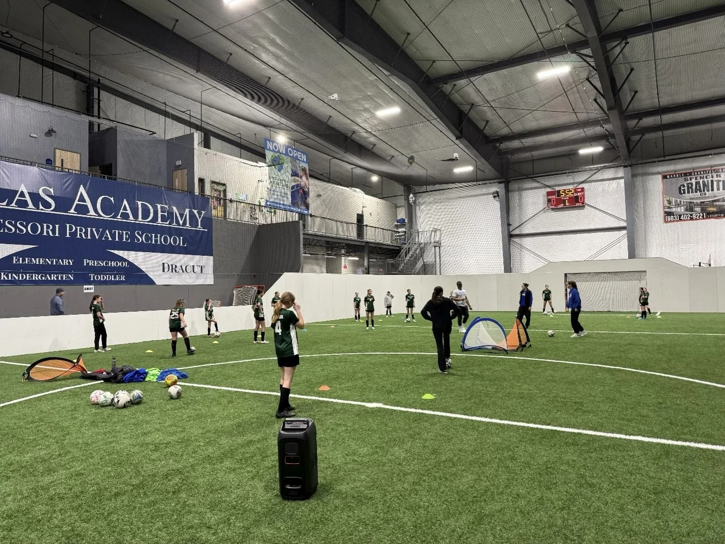 Billerica Girls Train with UMass-Lowell Coaches