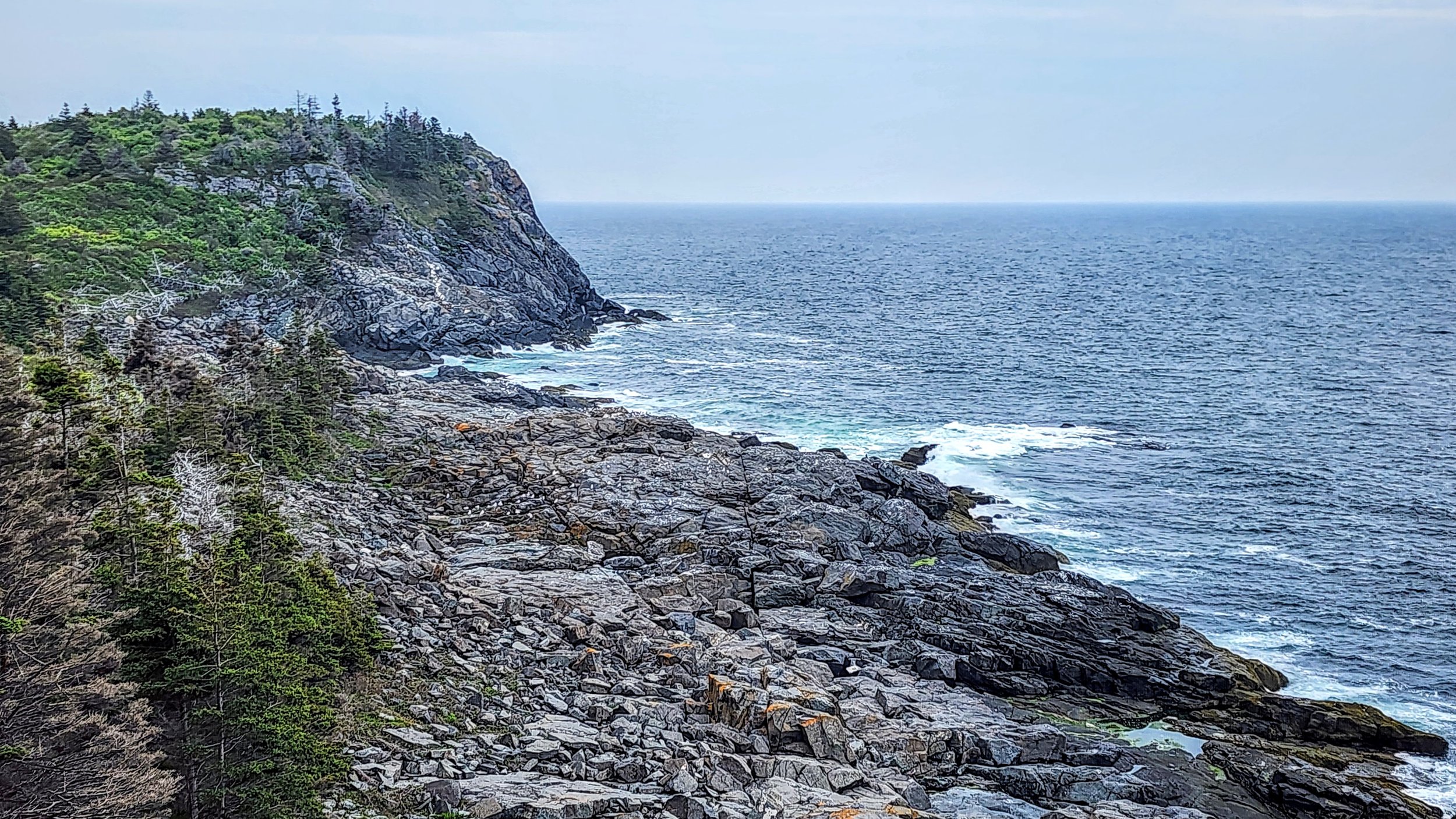 Cliff Trail View, Monhegan Island, Mine