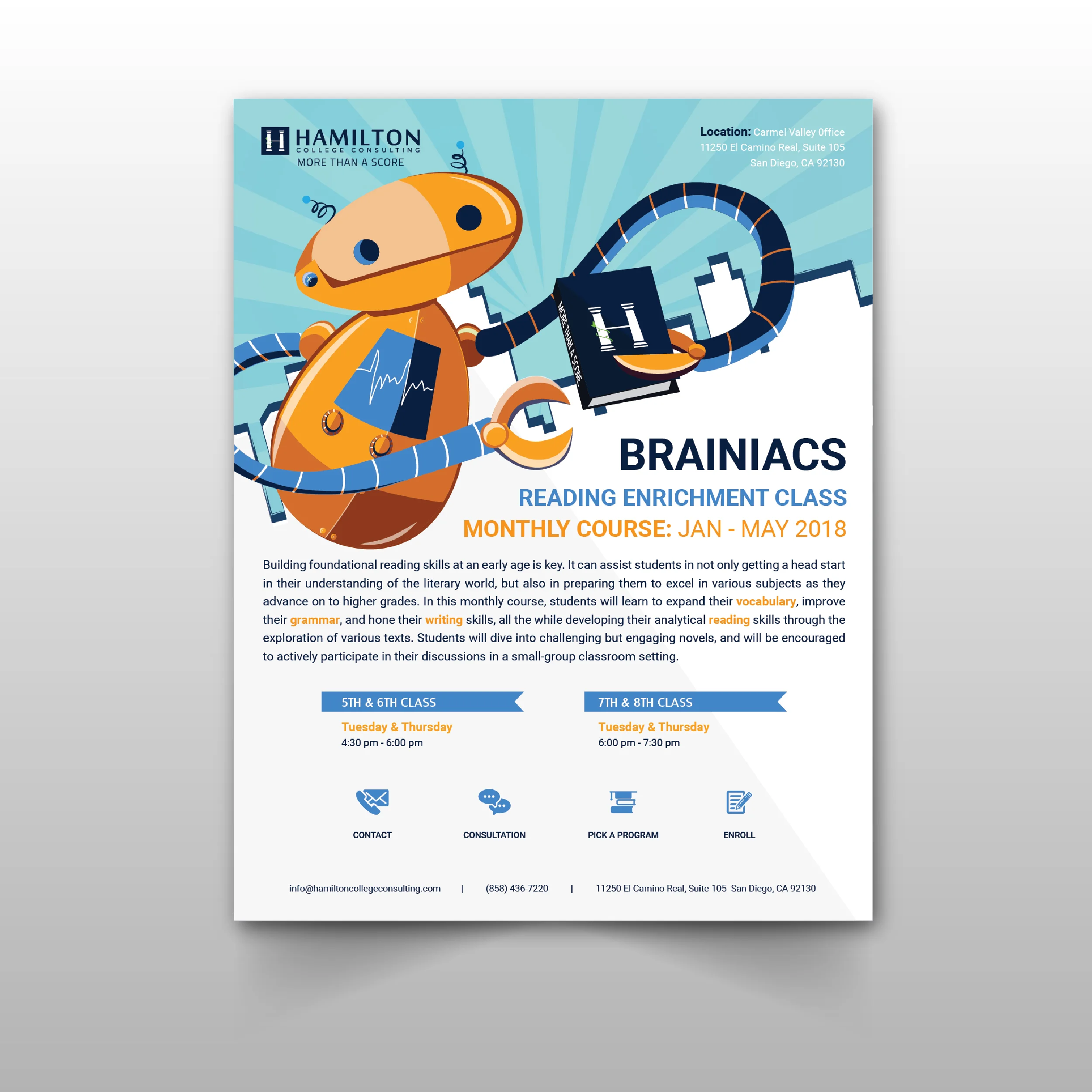 Brainiacs Flyer