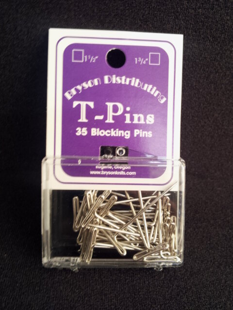 Blocking T-Pins — The Nifty Knitter