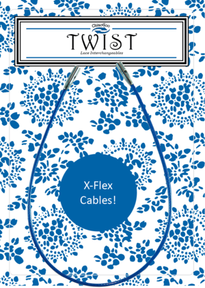 ChiaoGoo Blue X-Flex (Extra Flexible) (S) Join Cables