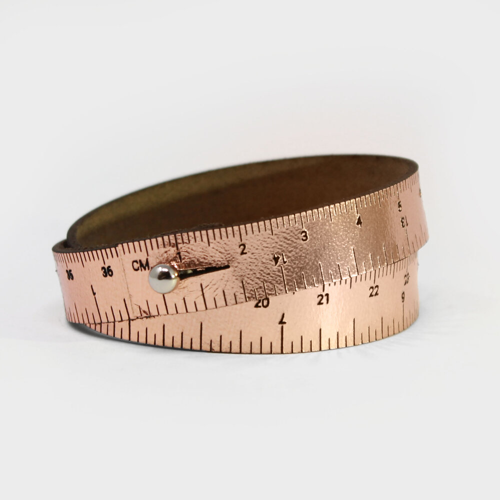 Sexy Knitter Leather Tape Measure