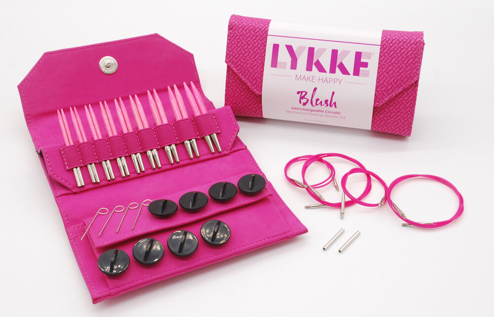 LYKKE Blush Interchangeable Needle Tips - 3.5 inch – Quixotic Fibers