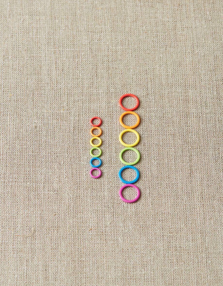 Knitter's Pride Stitch Ring Markers-50/Pkg