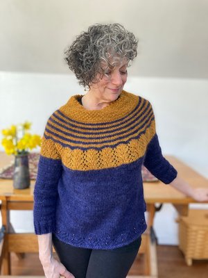 mere og mere Bakterie Bliver værre Old Growth Sweater Kit — The Nifty Knitter
