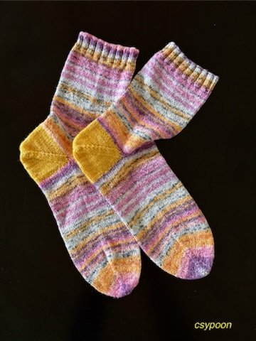 Sock: Afterthought Heel