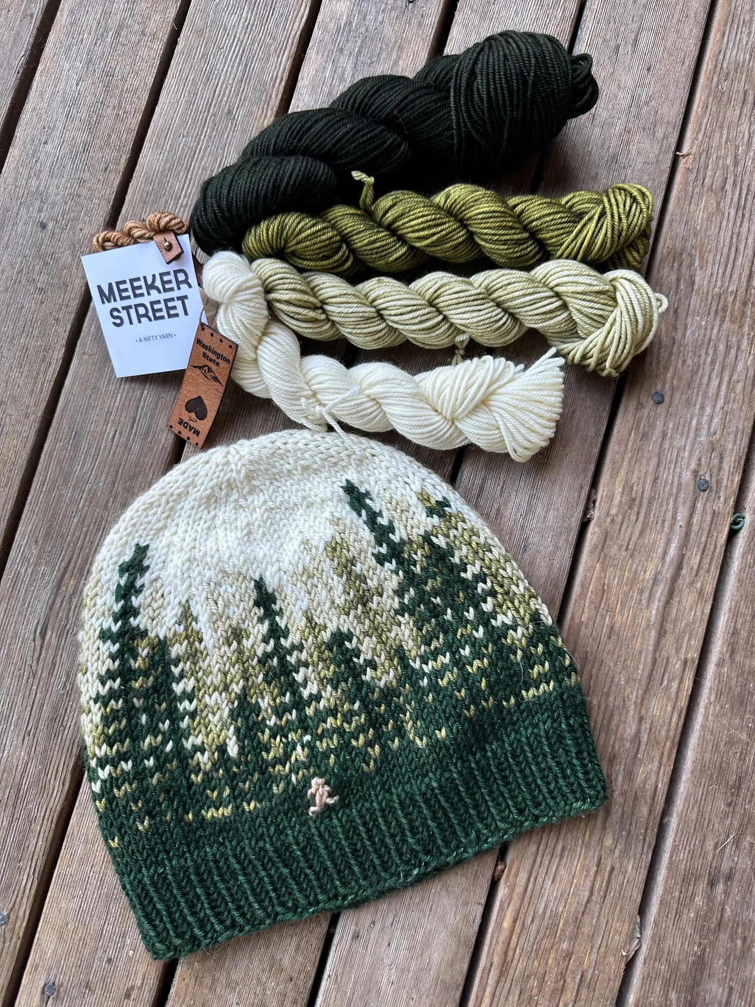 Washington State Beanie Kit — The Nifty Knitter
