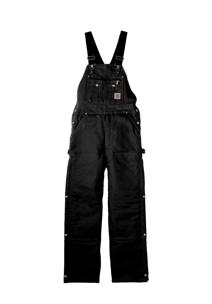 BLK-CTR41 - CARHARTT DUCK QUILT-LINED ZIP TO THIGH RIB OVERALLS.jpg