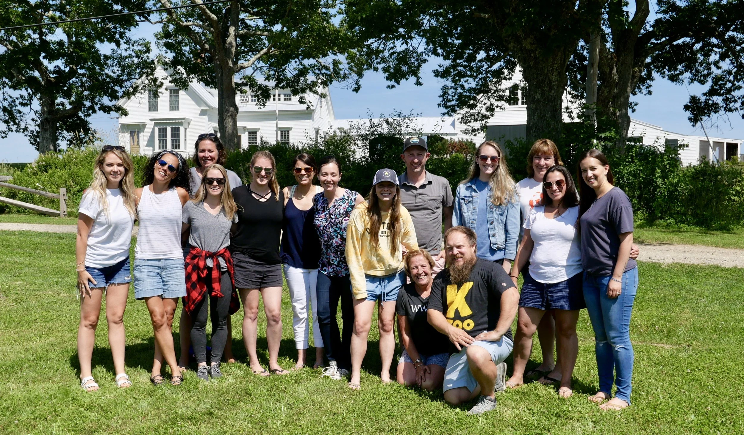Team Ember at Tops’l Farm in Waldoboro, ME