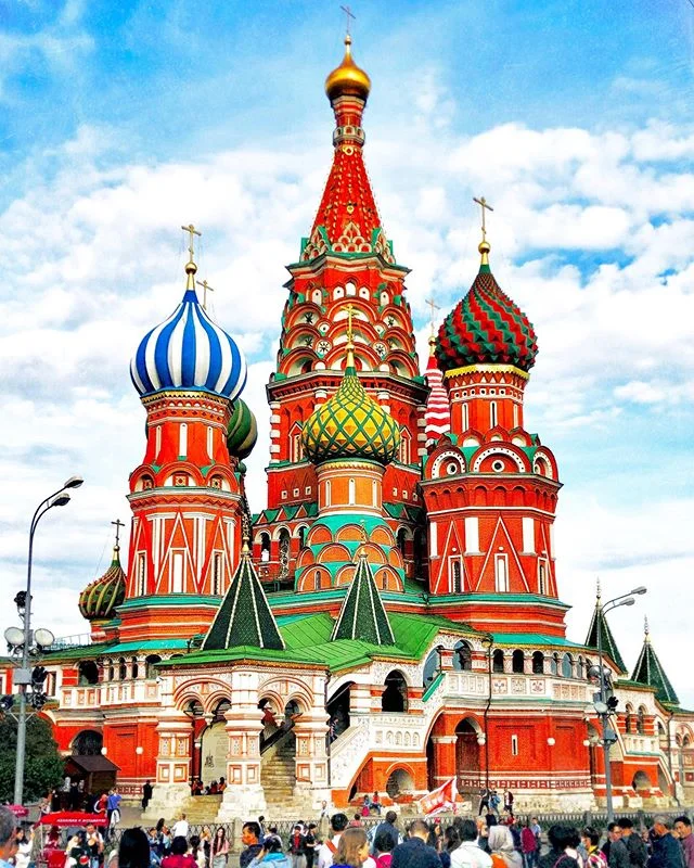 #stbasilscathedral #moscow 💋